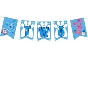 Blues Clues TWO High Chair Banner